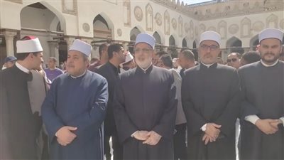 قيادات الأزهر تشارك في وقفة احتجاجية ضد انتهاكات بحق الفلسطينيين