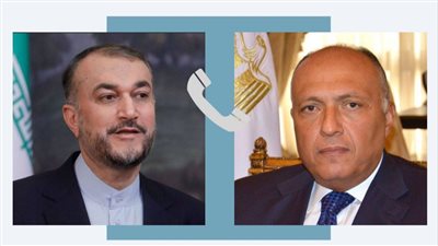 وزير الخارجية ونظيره الإيراني يبحثان الأوضاع في غزة