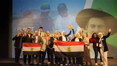 جامعة كفر الشيخ تفوز بكأس ايناكتس لأحسن مشروع علي مستوي العالم