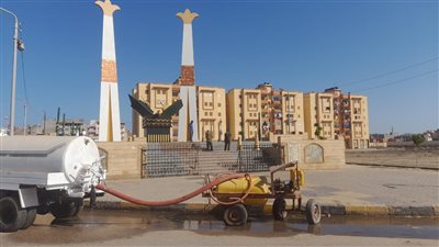 محافظ كفرالشيخ يتابع حملات النظافة ورفع الإشغالات وحركة نقل الركاب بالمراكز والمدن 