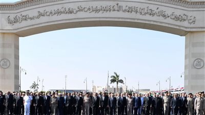 الرئيس السيسي يتقدم الجنازة العسكرية للواء محمد أمين نصر.. ويؤكد: خدم الوطن 
