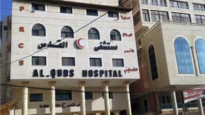 الاحتلال يقصف محيط مستشفى القدس في غزة على مسافة 20 مترا