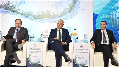 وزير الري يشارك فى جلسة 