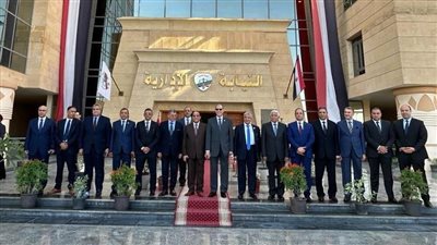 النيابة الإدارية تستقبل قيادات النقض 