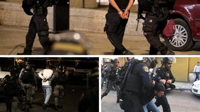 الاحتلال يشن حملة اعتقالات واسعة طالت 66 مواطنا من الضفة
