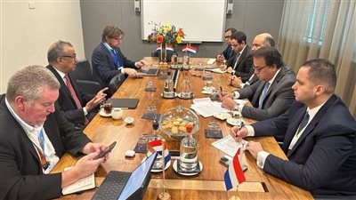 وزير الصحة يبحث مع منظمة الصحة العالمية توسيع نطاق المساعدات الإنسانية لغزة