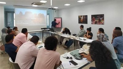 معهد جوتة ينظم  ورشة عمل حول الصحافة الثقافة بعدد من المحافظات