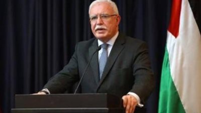 وزير الخارجية الفلسطيني يحذر إسرائيل استخدام السلاح النووي في حربها على غزة