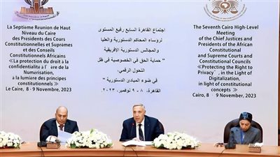  توصيات اجتماع القاهرة السابع للمحاكم الدستورية والمجالس الدستورية الافريقية  