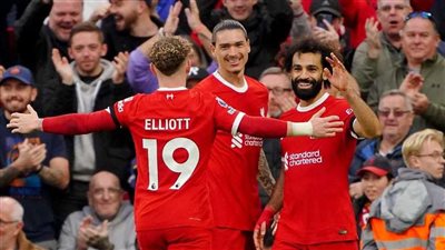 محمد صلاح يتوج بجائزة اجمل هدف في الدورى الانجليزى 