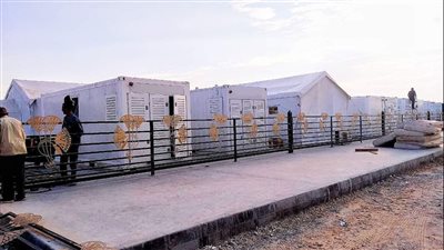 الإنتاج الحربي تشارك بمستشفى ميداني لدعم الفلسطينيين المصابين 