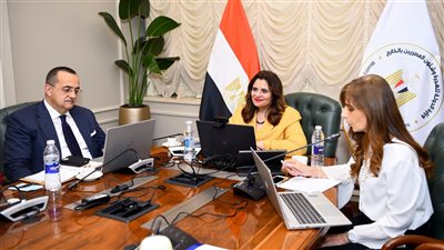 وزيرة الهجرة تلتقي عدد من أبناء الجاليات المصرية بالولايات المتحدة الأمريكية وكندا