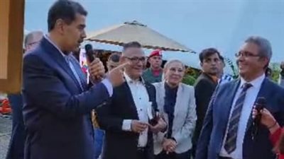 الرئيس الفنزويلي يشيد بدعم الرئيس السيسي للشعب الفلسطيني