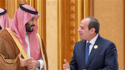 الرئيس السيسي وولي العهد السعودي يؤكدان ضرورة تركيز الجهود الدولية والإقليمية لوقف التصعيد في غزة