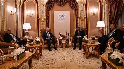 الرئيس السيسي ونظيره العراقي يتوافقان: ضرورة تحمل المجتمع الدولي لمسئولياته في غزة