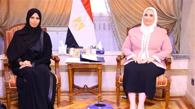 وزيرة التضامن تناقش مع وزيرة التعاون الدولي بقطر تنسيق الجهود لإيصال المساعدات الإنسانية للفلسطينيين