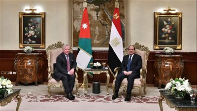 مباحثات موسعة بين مصر والأردن.. السيسي والملك عبد الله يؤكدان ضرورة دعم استقرار الشرق الأوسط