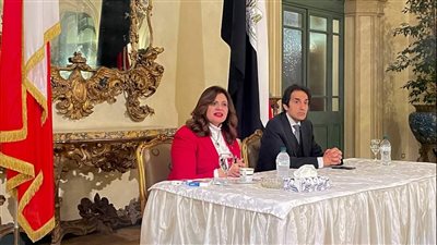 وزيرة الهجرة تلتقي الجالية المصرية بروما وتحثهم على المشاركة في الانتخابات الرئاسية