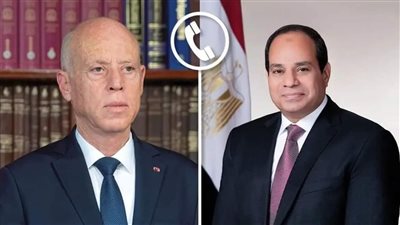 الرئيس السيسي ونظيره التونسي يتفقان على العمل لوقف دائم لإطلاق النار وتقديم الدعم لغزة
