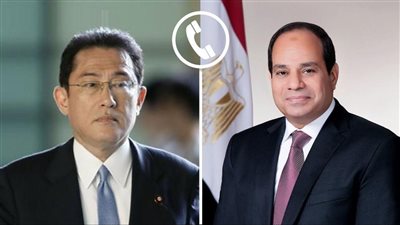 الرئيس السيسي لرئيس وزراء اليابان: يجب التحرك الجاد للمجتمع الدولي لتسوية القضية الفلسطينية 
