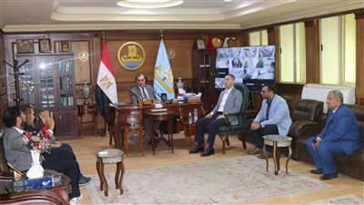 محافظ كفرالشيخ يستقبل وفد مفوضية الإتحاد الأوروبي لمتابعة مشروعات الصرف الصحي بمراكز 