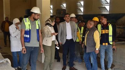 وفد من هيئة المجتمعات العمرانية في زيارة لمدينة السويس الجديدة