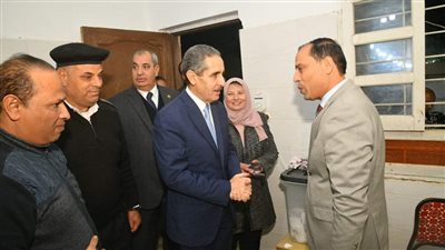 محافظ الغربية يواصل جولاته الميدانية على اللجان الانتخابية في عروس الدلتا
