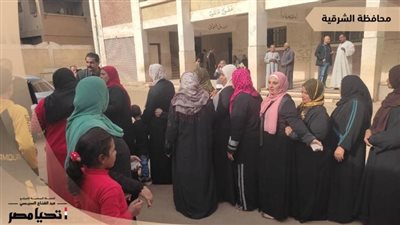 حملة المرشح السيسي تنشر صورا للاقبال على التصويت بالشرقية والإسماعيلية