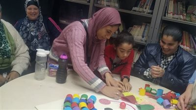 ورش متنوعة لأطفال دور الأيتام وذوي الإعاقة ضمن جولات أتوبيس الفن الجميل