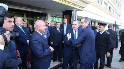 محافظ كفرالشيخ يستقبل وزيرا النقل والاتصالات وتكنولوجيا المعلومات