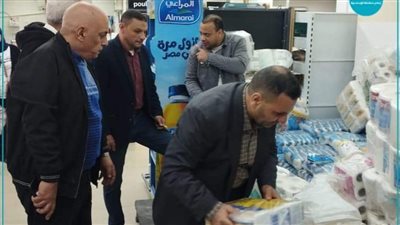 مصادرة 1560 كجم سكر بإحدى السلاسل التجارية الشهيرة بالإسكندرية
