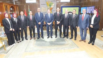 محافظ  المنوفية يلتقى الدفعة الأولى من خريجى المبادرة الرئاسية 1000 مدير مدرسة بمكتبه ويؤكد دعمه الكامل لإستكمال مسيرتهم القيادية 