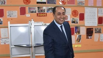 حسام زكي بعدّ إدلائه بصوته: الانتخابات المصرية رسالة قوية بوحدة الجبهة الداخلية