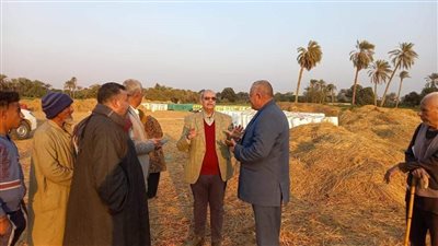 وزارتا الزراعة والداخلية تواصلان التفتيش على مفارش البصل بالدقهلية والفيوم 