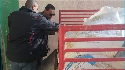مصادرة نصف طن سكر و750 كجم دقيق بلدي للبيع خارج الدعم بالإسكندرية 