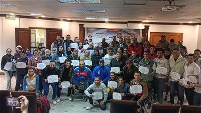 بمشاركة 140 متدرب..إنتهاء الدورة التدريبية «المدرب الشخصى» بالشباب والرياضة بالغربية 