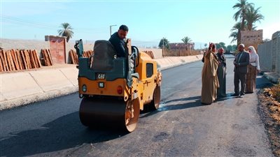 محافظ أسيوط: البدء في رصف طريق كوبري محمد همام بالبداري