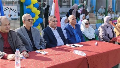 قيادات التربية والتعليم بالسويس يشهدون اليوم الرياضي لروضات إدارة جنوب التعليمية 