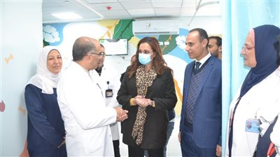 نائب محافظ البحيرة تتفقد معهد الأورام بدمنهور