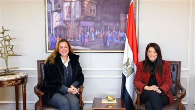  وزيرة التعاون الدولي تلتقي المديرة التنفيذية للأكاديمية الوطنية للتدريب