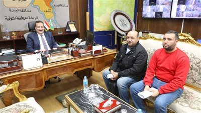 محافظ المنوفية يلتقي رئيس الجهاز التنفيذي لمياه الشرب والصرف الصحي الجديد