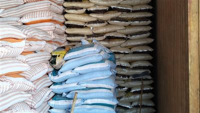 ضبط 4طن ملح طعام و3 طن أسمدة زراعية مجهولة المصدر بالغربية.. صور