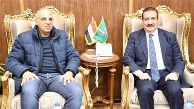 محافظ المنوفية يستقبل وزير الموارد المائية والري ويبحثان أوجه التعاون المشترك  على كافة الأصعدة