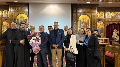 حماة الوطن بالتجمع الأول يقدم التهنئة للأخوة الأقباط بمناسبة رأس السنة الجديدة