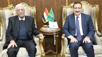 محافظ المنوفية يستقبل الدكتور حسام موافي على هامش فعاليات المؤتمر القومي الثلاثون 