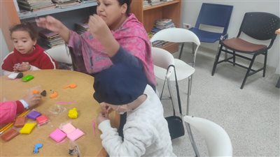 أنشطة متنوعة للأطفال في احتفالات قصور الثقافة بالعام الجديد