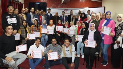 وزارة الشباب تختتم فعاليات المشروع القومي