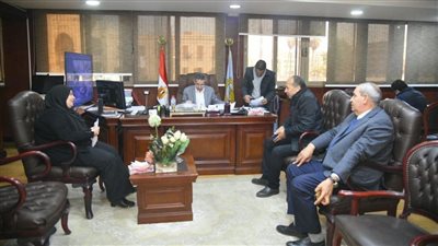 محافظ الغربية يلتقى أعضاء مجلسي النواب والشيوخ لبحث مطالب المواطنين
