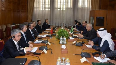 أبو الغيط يستقبل وانج يي  وزير خارجية جمهورية الصين الشعبية 