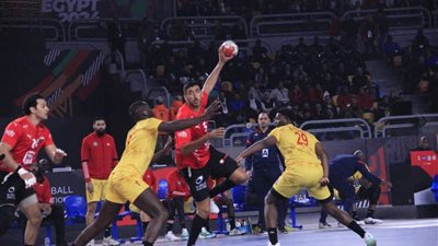الفراعنة يستهلون الأمم الافريقية لليد بفوز كبير علي غينيا